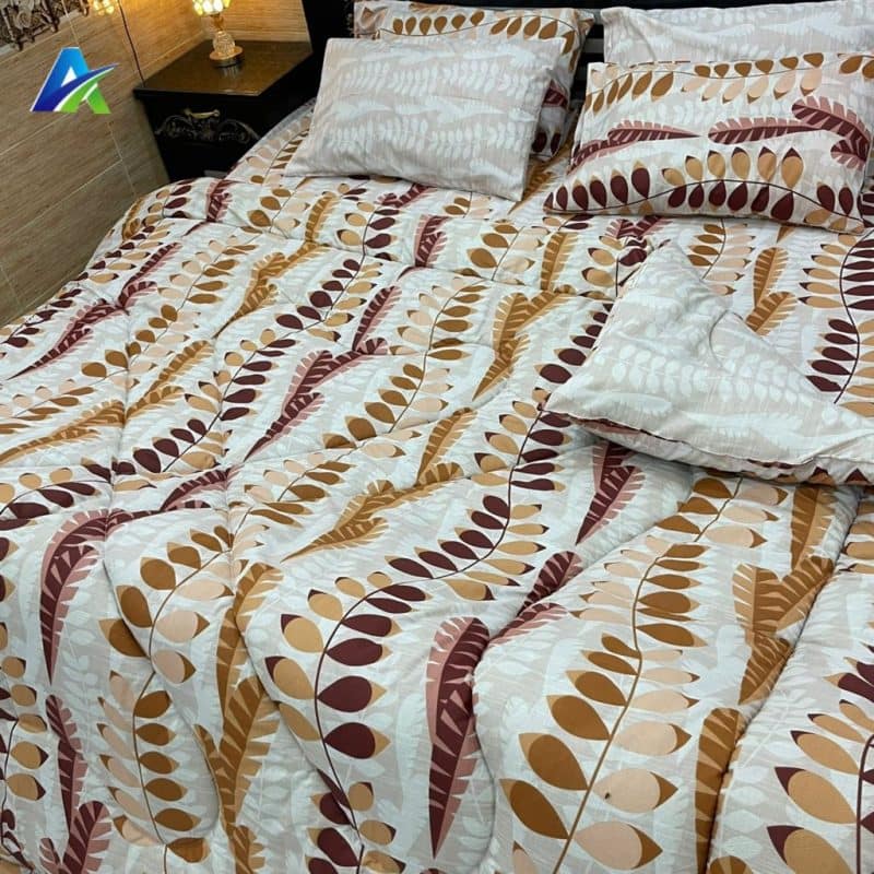 Best Vicky Razai 6 Pieces Sets With 500 GSM Filling AlNoor Pk Brand